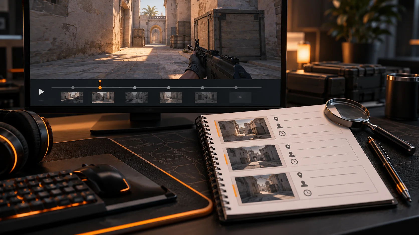 FACEIT 怀疑遇到作弊：把举报写成可定位的回合记录封面