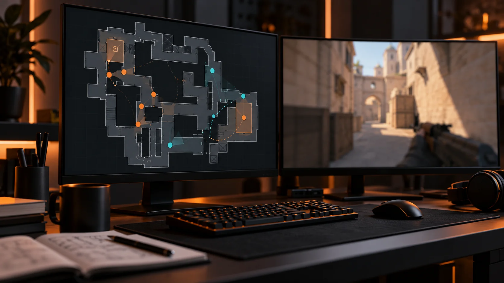 FACEIT 赛后复盘：二维雷达视图能找出什么，哪些问题仍要看 demo封面